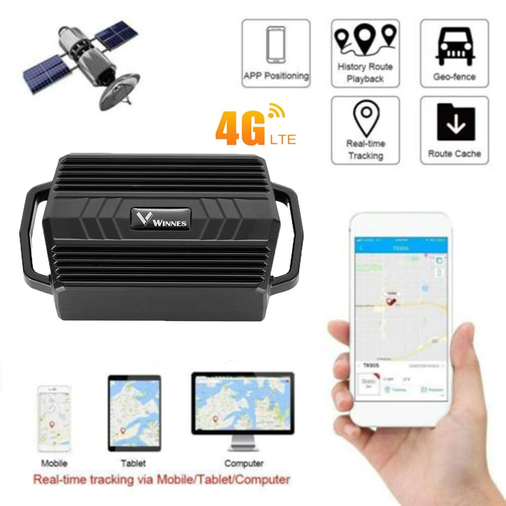 Localizador GPS para Ganado y Perros Grandes, Rastreador GPS Inteligente Sin Suscripción, Valla Electrónica, Resistente al Agua y Batería de Larga Duración