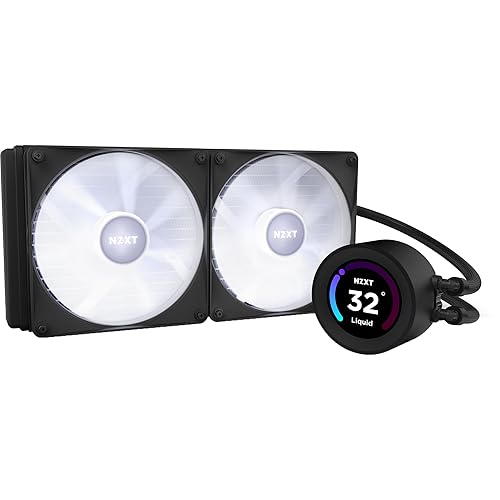 Miniatura 3 de Enfriador de agua NZXT Kraken Elite 280 RGB - 11.024 in con pantalla, controlador RGB y ventiladores RGB negro