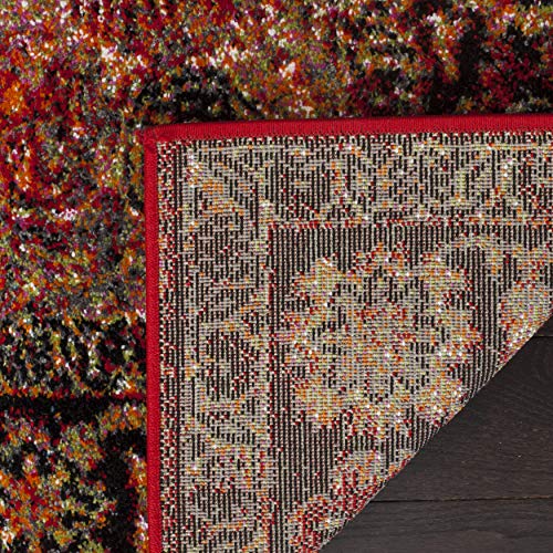Tapete Oriental Vintage Safavieh 4 x 6 pies Rojo miniatura 4