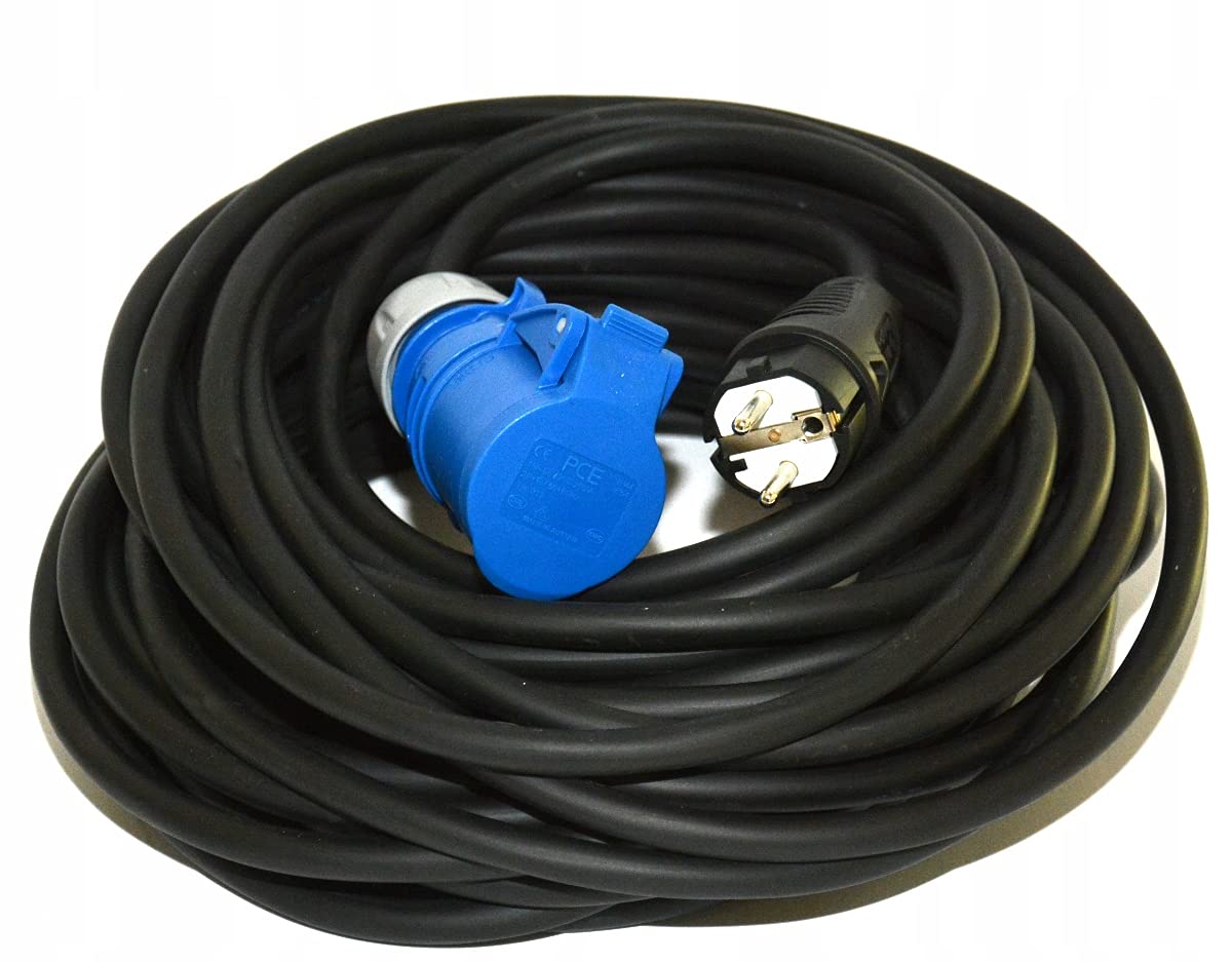 Hilark Cable Tech Adapter kampera H05VV-F 3x1,5 CAMPING 50m CEE