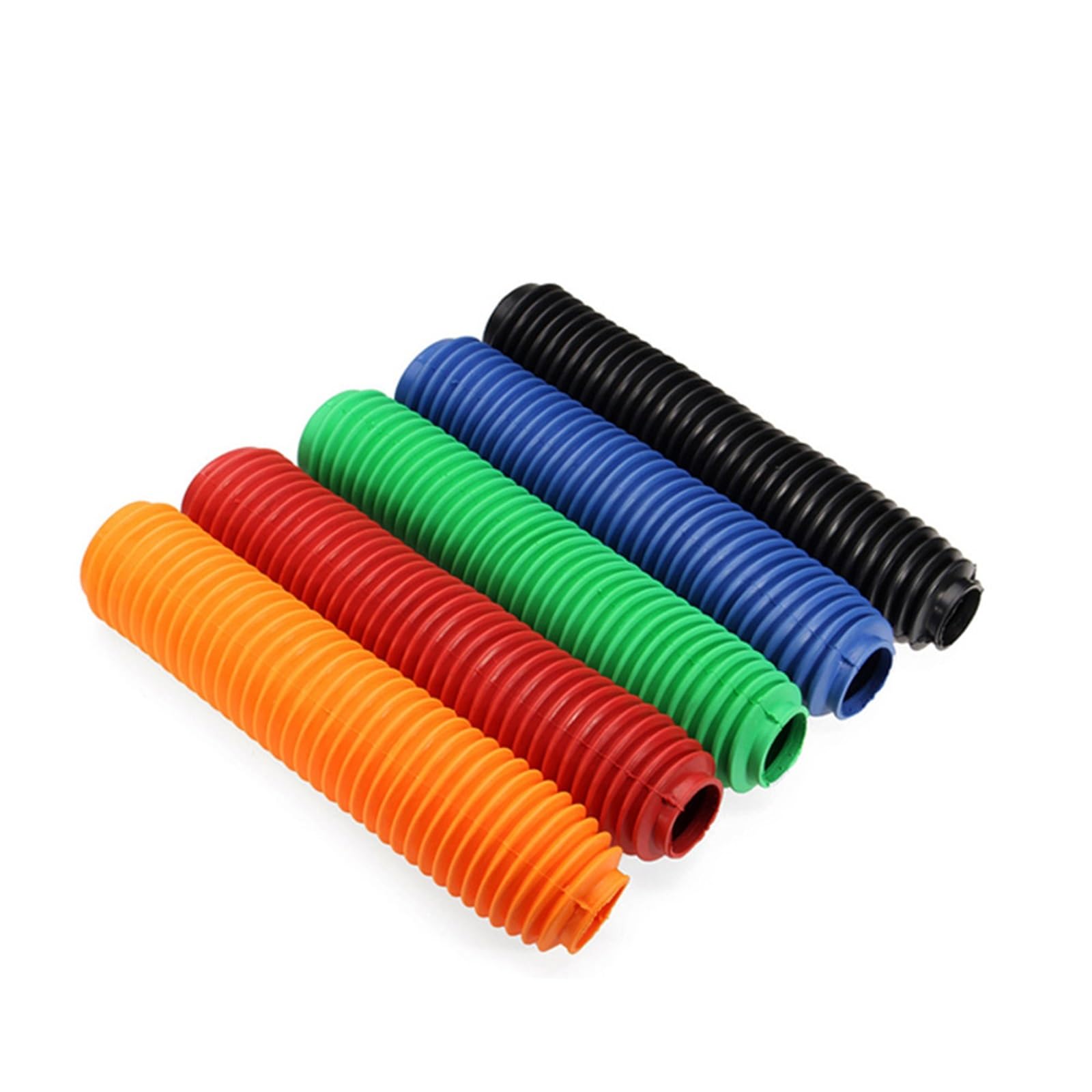 Copri Forcella Forcelle Moto Copri forcella universale per moto, ghette Gators, stivali antiurto, adatti per Honda, adatti per Suzuki, adatti per Kawasaki(Orange)