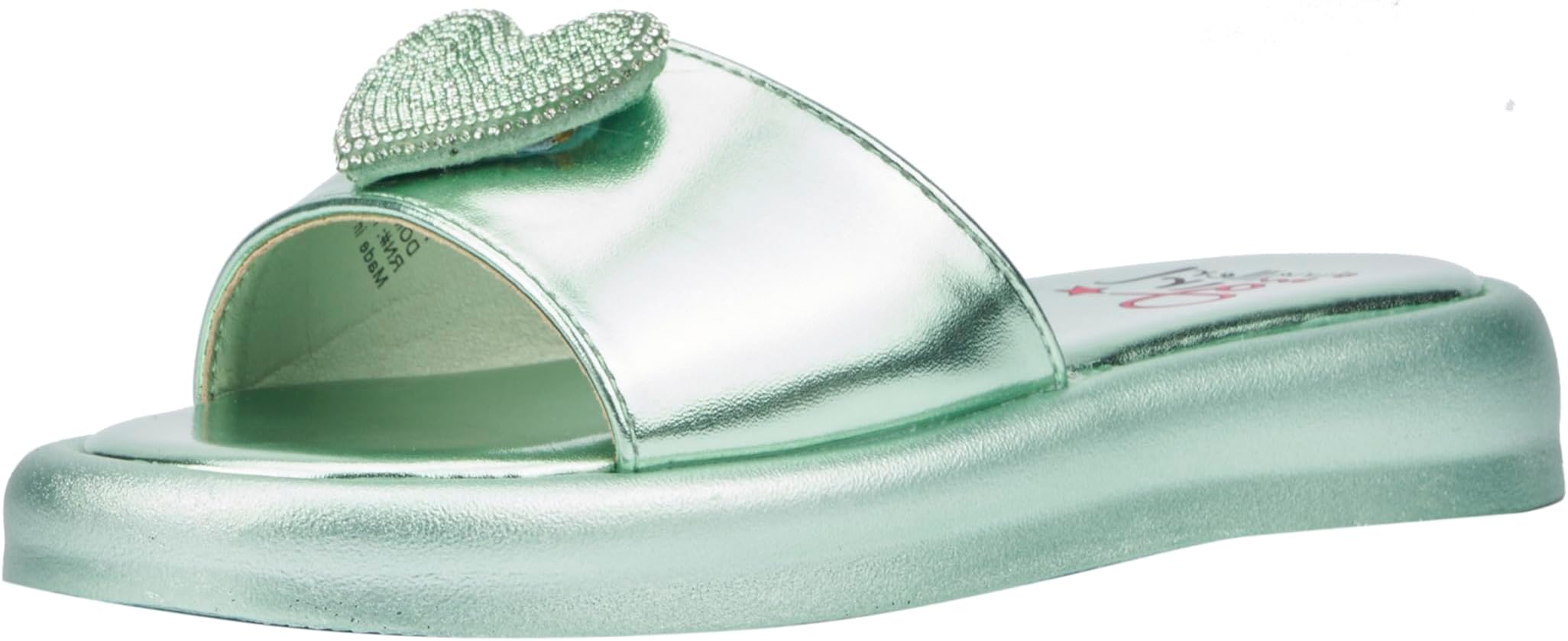 Olivia MillerGirl's Amor, wedges-sandals, Platform Heel, Casual, Slip On, Round Toe, Rubber Outsole