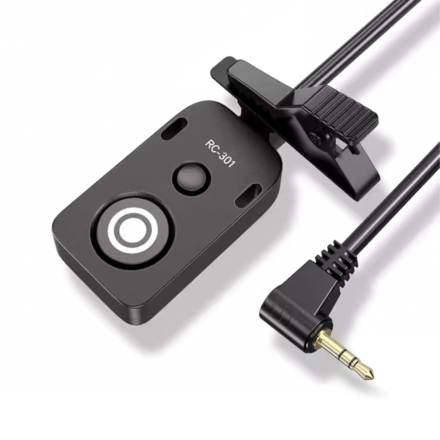 for Canon/Fuji RC301-E3/2.5mm Remote Camera Small Shutter Release Remote Control 11.8inches Cable Remote Wired Button R6 R8 R10 80D XT2/3/4/5 XH2S GFX100/S GFX50/S/II (RC301-2.5/E3 11.8in)