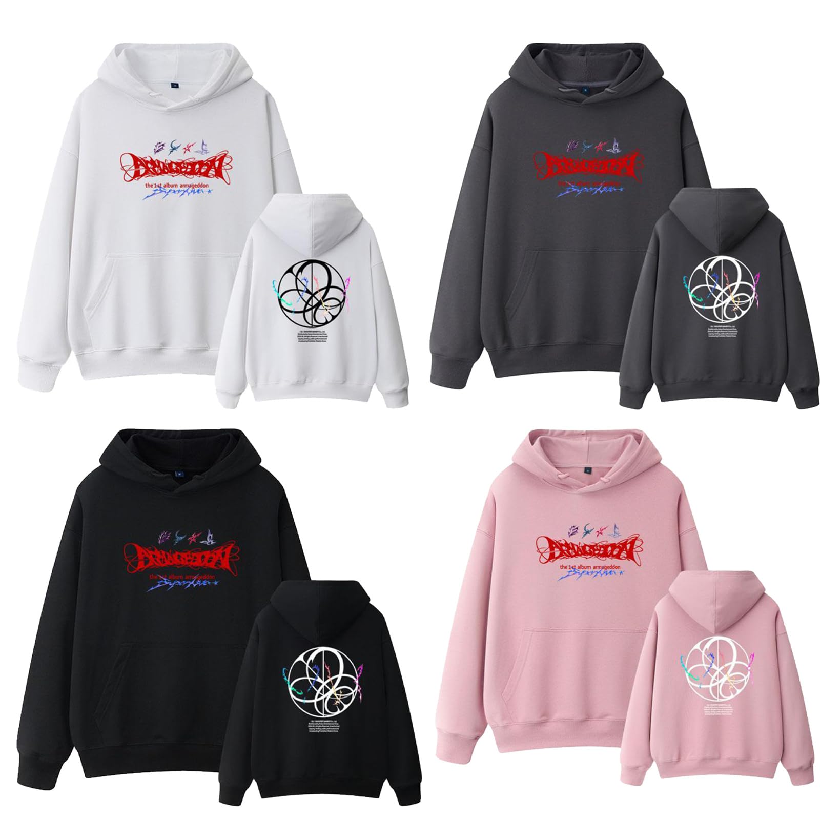 Amazon.co.jp: AESPA パーカー 応援服 Armageddon 周辺 AESPA グッズ 