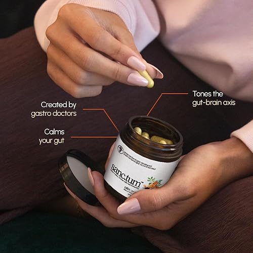 Miniatura 3 de Sanctum™ Physician Formulated & Physician Recommended Gut Calming Supplement for Discomfort, Bloating, and Stress