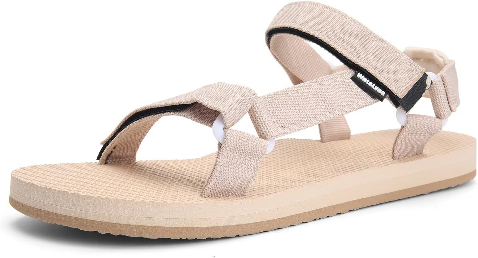 Womens-Sport-Sandals Outdoor Hiking Sandals with-Arch-Support Comfortable Webbing-Water-Athletic Beach-Sandals for Travel-Walking-Trekking-Camping