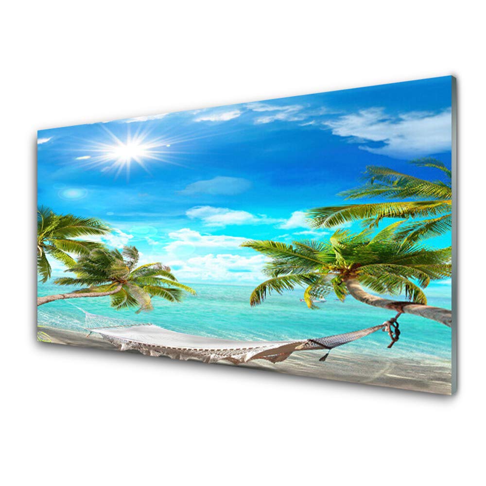 Impression sur verre acrylique tableau décoration déco mural moderne 125x50cm