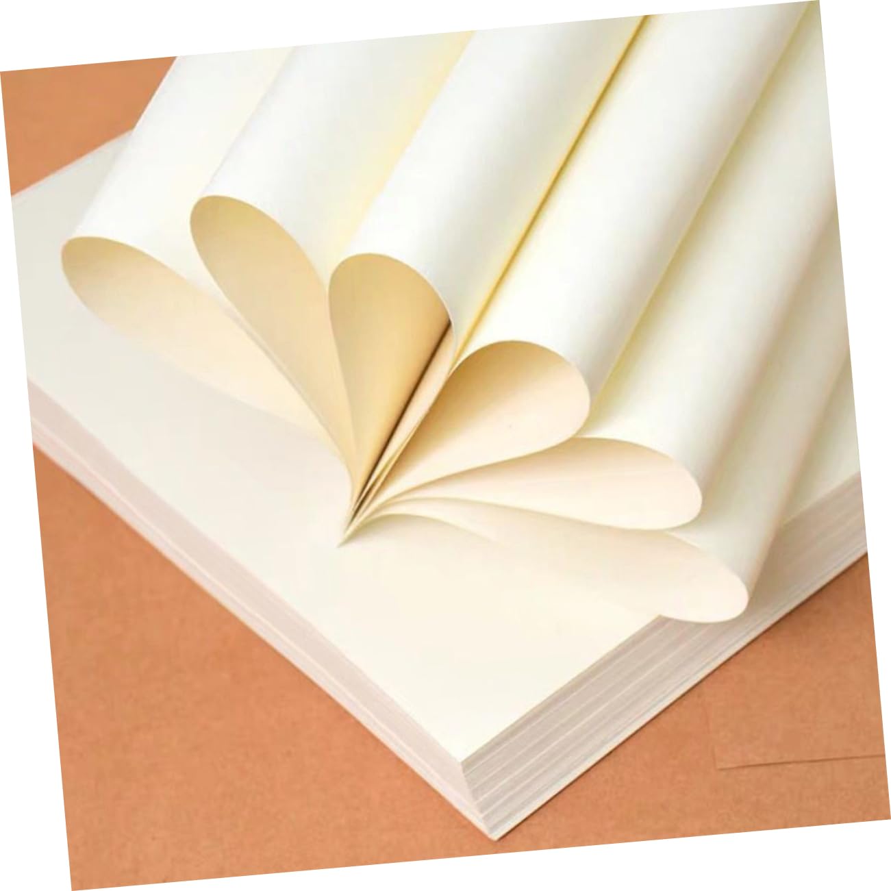 KOMBIUDA Aquarellpapier A4, 100 Blatt Dickes Malpapier aus Papier Weiße Oberfläche Geeignet für Wasserfarben und Mehrere Maltechniken