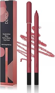 KISSIO Lip Liner,Creamy Lip Liner Pencil,Long Lasting Lip Liner with Sharppens,Matte Lip Liner Smooth and Soft,Non-Dry,Easy to Use,Cruelty free,0.02 ozï¼ˆ06#Fall intoï¼‰