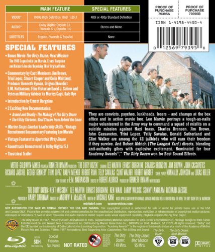 Dirty Dozen [Edizione: Stati Uniti] [Reino Unido] [Blu-ray]