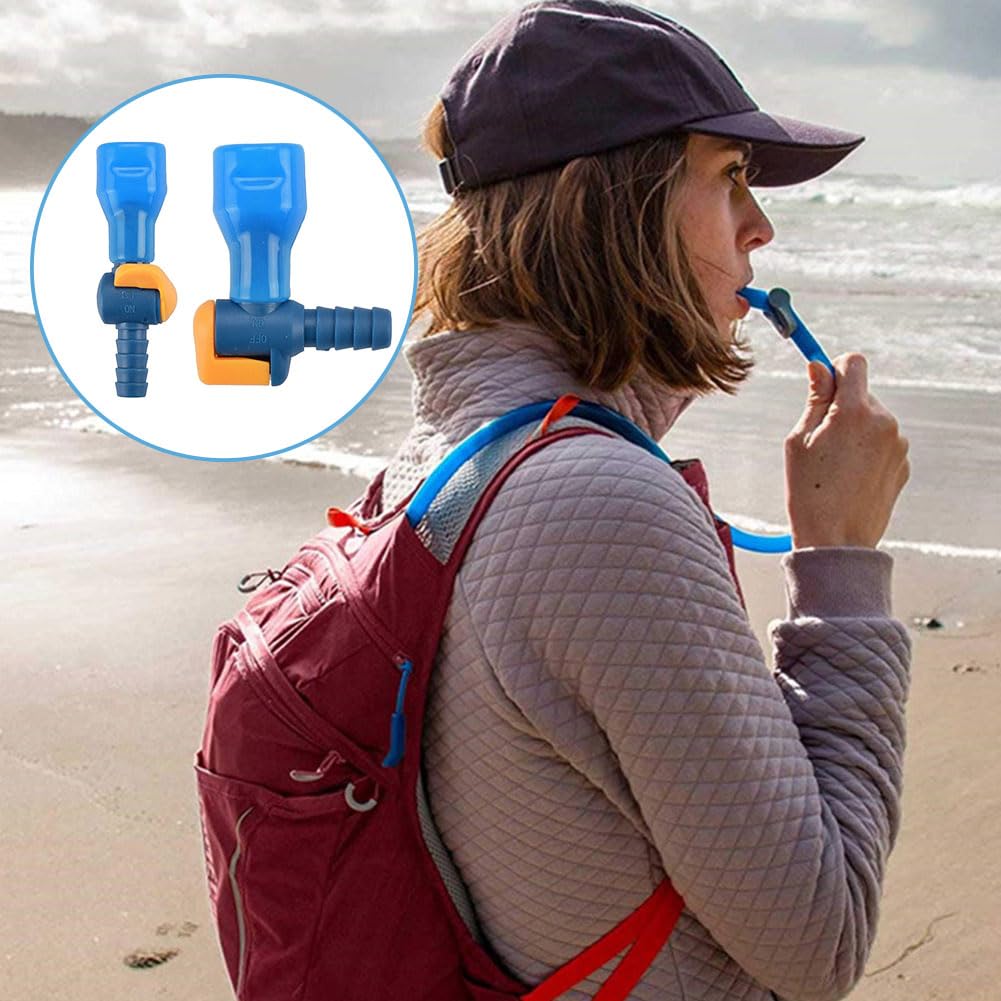 Bec De Remplacement Pour Poche à Eau - Valve En Silicone Alimentaire, Compatible Plupart Marques, Idéal Randonnée Vélo - 5