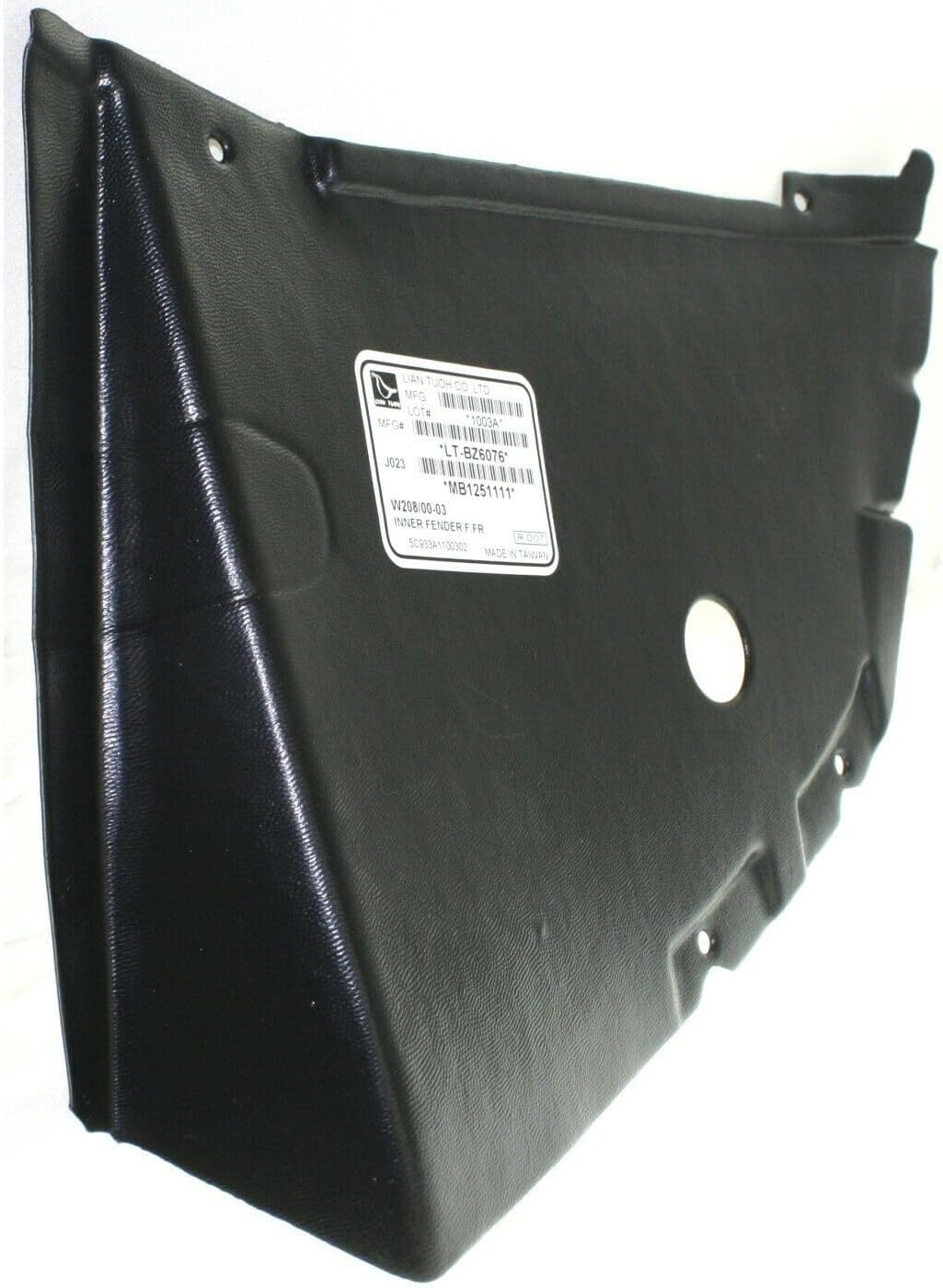 Front Left Driver and Right Passenger Side Plastic Liner for Benz for CLK320 2000-2003 for CLK430 2000-2003 for CLK55 2001-2003