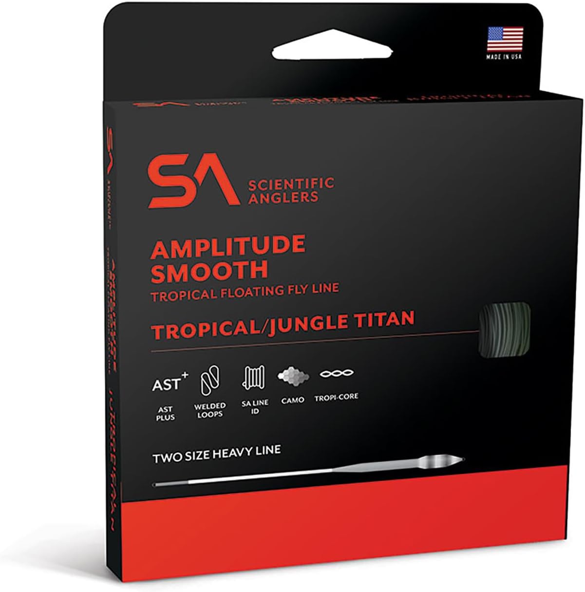 Scientific Anglers Amplitude Smooth Tropical Jungle Titan Fly Line
