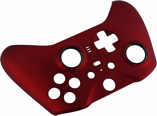 Miniatura 8 de eXtremeRate Faceplate Cover for Xbox Elite 2 Controller, Scarlet Red Soft Touch Front Housing Shell Replacement Kit for Xbox One Elite Series 2