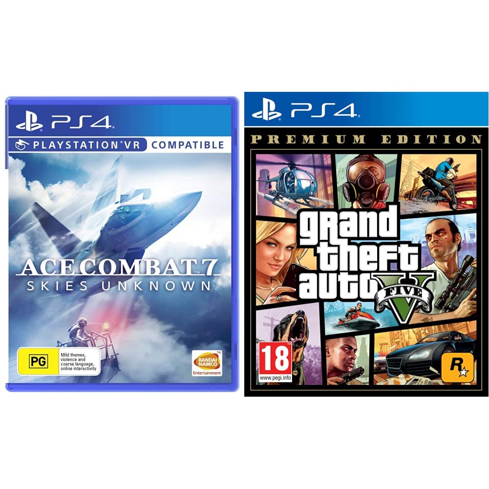 Ace Combat 7 : Skies Unknown (PS4)+Grand Theft Auto V - Premium Edition (PS4) (B08NTWL4SD) Amazon Price History, Amazon Price Tracker