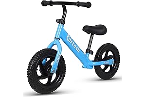 Strider 12-Inch Balance Bike for Kids Ages 2-5 Years, Teal