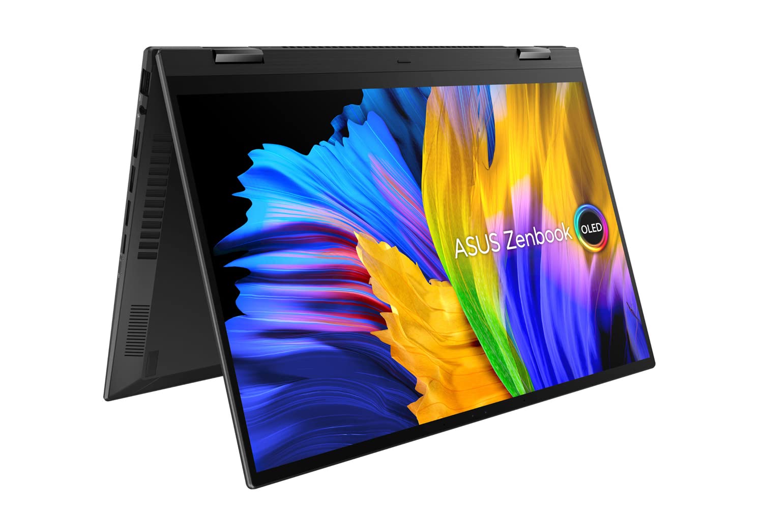 ASUS Zenbook 14 Flip OLED UN5401QA-KN160W Ordinateur Portable Convertible 360° Ecran 14'' 2,8K OLED Tactile (AMD Ryzen 9 5900HX, 16Go RAM, 1TB SSD) Windows 11 Home Clavier AZERTY Français