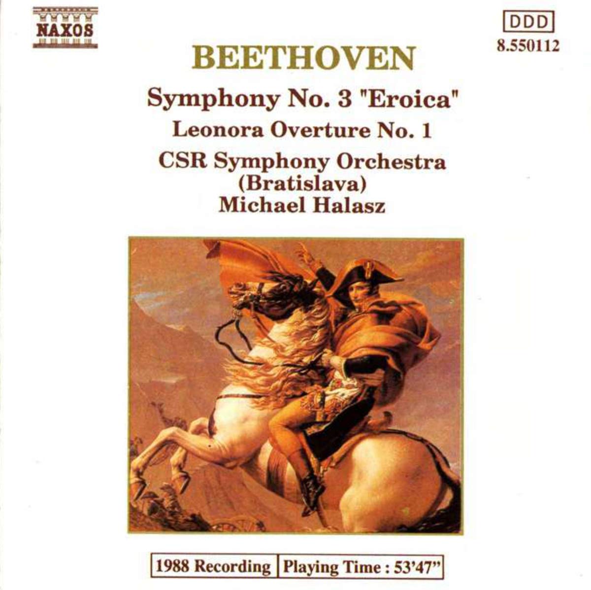 Symphony 3 'Eroica' / Leono [Audio CD] BEETHOVEN,L. V.