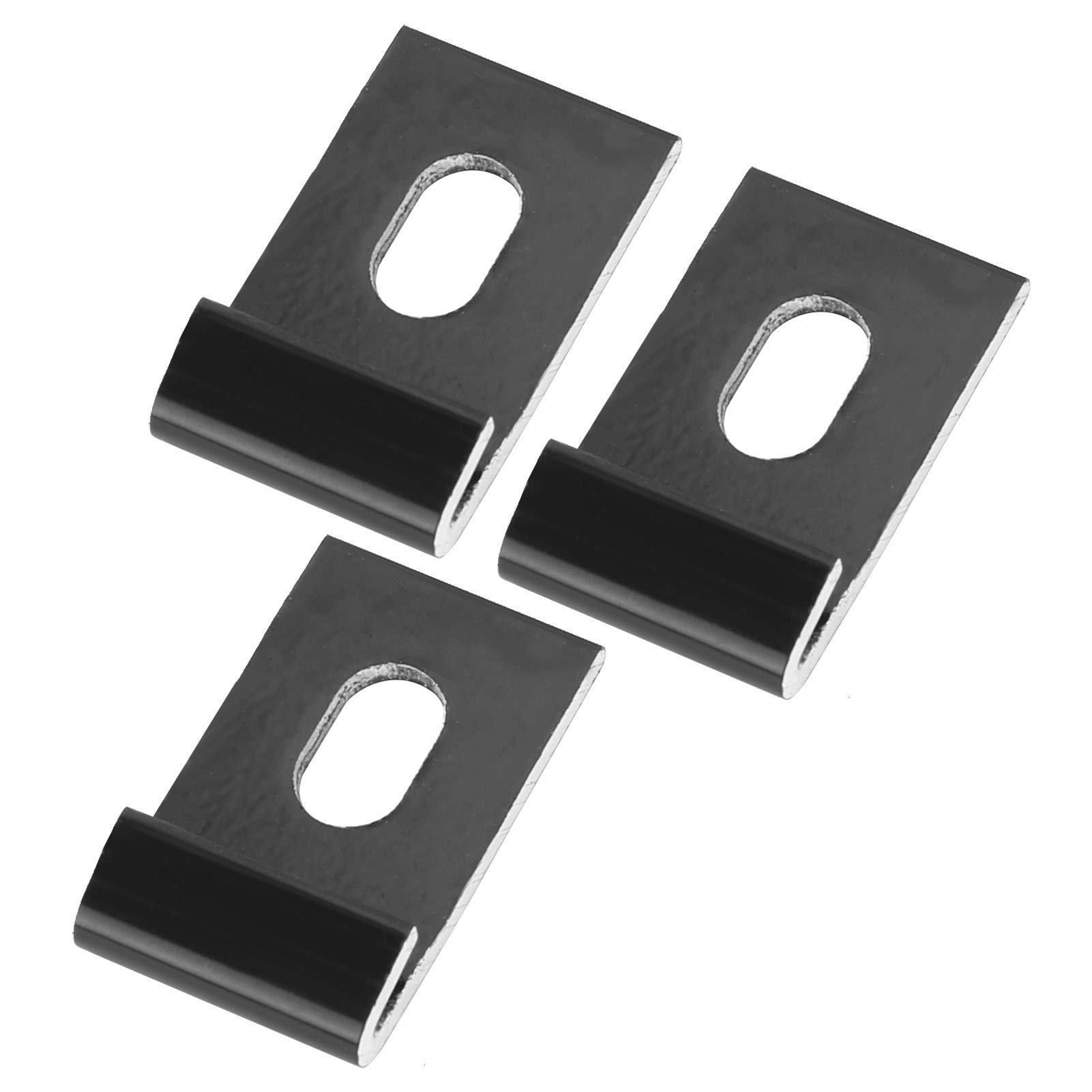 Alvinlite - 10 Clip Di Base In Alluminio Per Serre - Fissaggi Da 3,3x2,1 Cm - Facili Da Installare, Verdi - 2