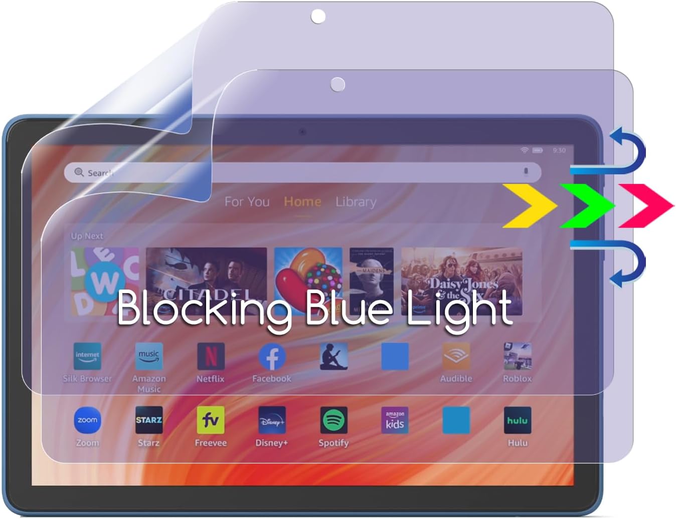 2-Pack New 2023 Fire HD 10 Screen Protector,Anti Blue Light Screen Protector Designed for Fire HD 10 Tablet 10.1″ (13th Generation,2023 Release),Eyes Protection & Anti Glare & Anti Fingerprint Filter 2-Pack New 2023 Fire HD 10 Screen Protector,Anti Blue Light Screen Protector Designed for Fire HD 10 Tablet 10.1″ (13th Generation,2023 Release),Eyes Protection & Anti Glare & Anti Fingerprint Filter
