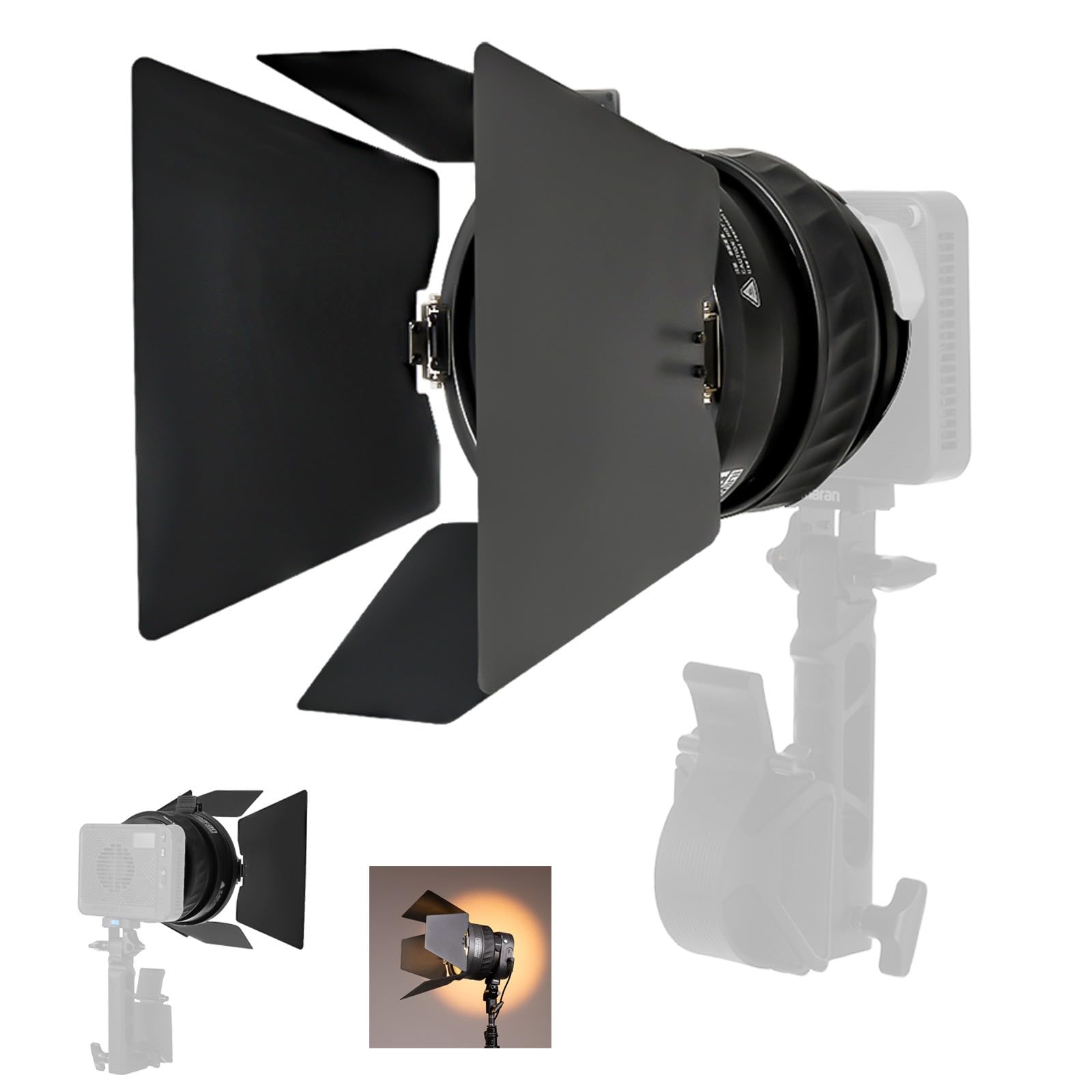 Amaran Mini Fresnel Foco con Montura Bowens para Ray 60c/120c Halo 60x/100x