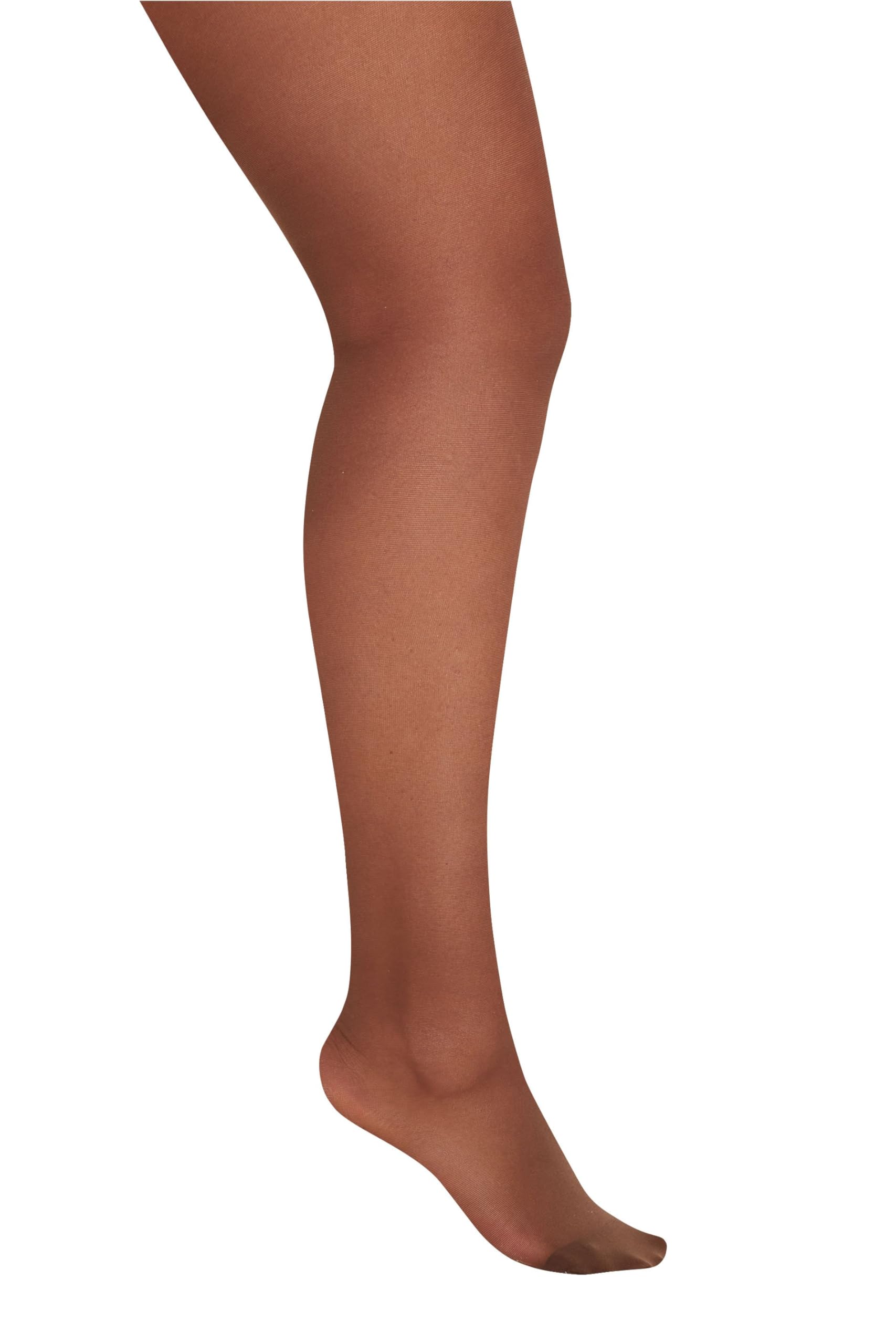 Yours Curve Chestnut Brown Sheer Luxury 30 Denier Tights - Women's