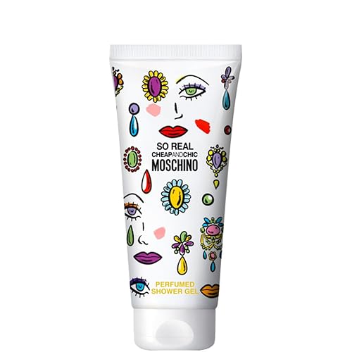 MOSCHINO So Real Cheap & Chic Gel de ducha, 6.7 onzas