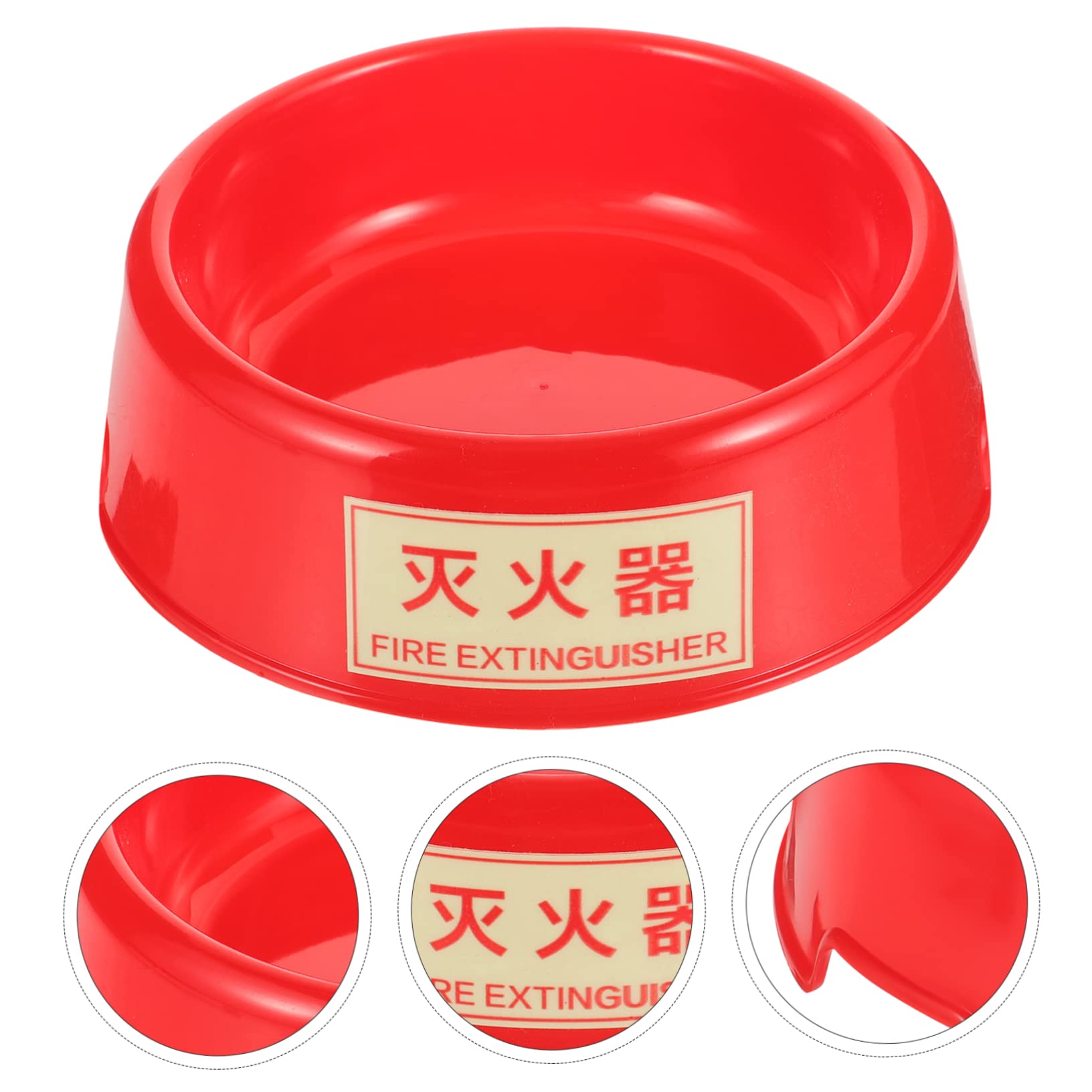 Mikikit Stand Rack Luminous Bracket Base Double Automotive Trunk Organizer for Car Improvement Sign Plastic Red