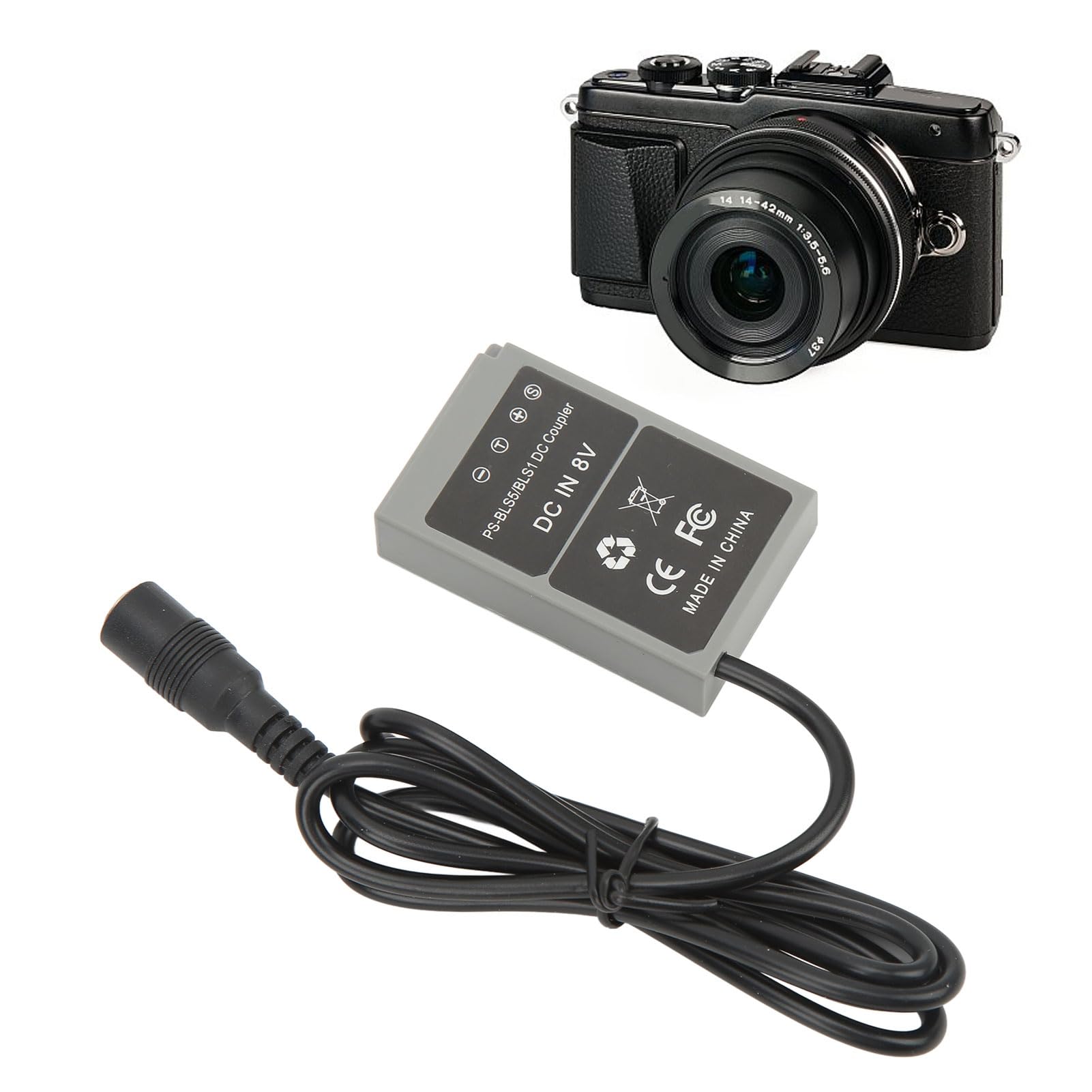 Batterie factice BLS-50 BLS-5 PS-BLS5, coupleur cc pour stylo Olympus E-PL2 E-PL5 E-PM2, stylet 1 1s OM-D E-M10 E-M10, pour appareils photo Mark II III Batterie factice BLS-50 BLS-5 PS-BLS5, coupleur cc pour stylo Olympus E-PL2 E-PL5 E-PM2, stylet 1 1s OM-D E-M10 E-M10, pour appareils photo Mark II III