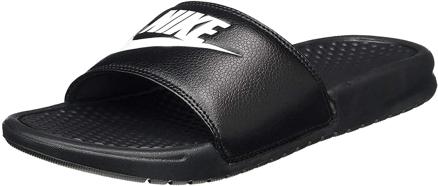 Men's Benassi Solarsoft Slide Athletic Sandal (Core Black - Core White - Jet Black, 10, numeric_10), Core Black - Core White - Jet Black