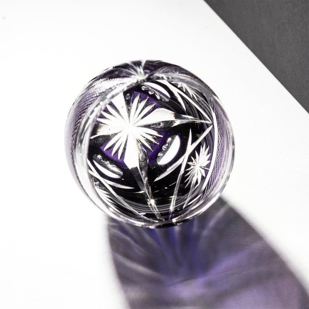 Bicchiere Da Whisky In Cristallo Tagliato A Mano Con Ventaglio Radiante E Griglia Fine Crea Splendida Rifrazione Luminosa Multiangolare Per Degustazione Spiriti Bar Casa E Regalo Premium