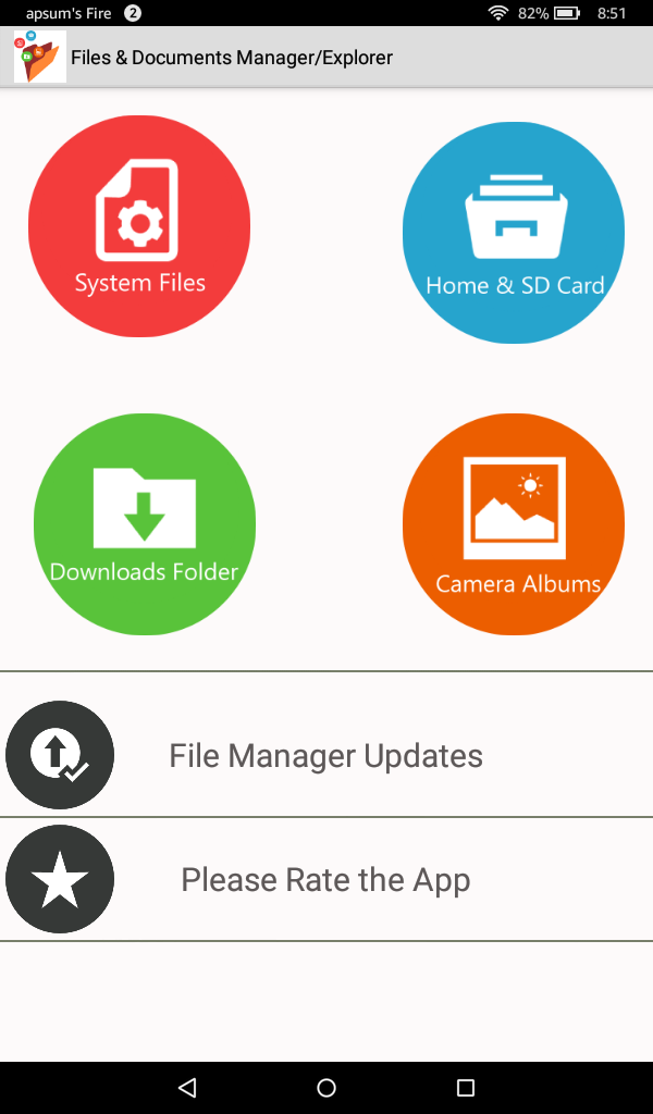 Files Manager for Kindle Manage Photos,Music ,downloads,books and all