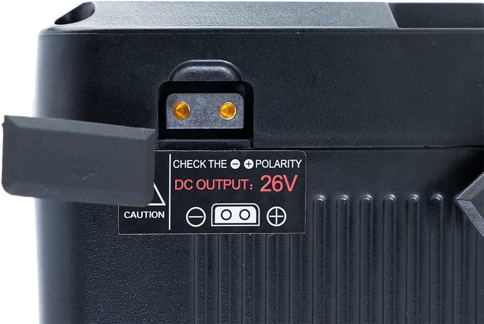 IndiPRO Micro-Series V Mount Battery, 265Wh / 10500mAh 26V Output, with D-Tap & USB Ports, LED Power Indicator, for Video Light, Camera, Camcorder, Monitor