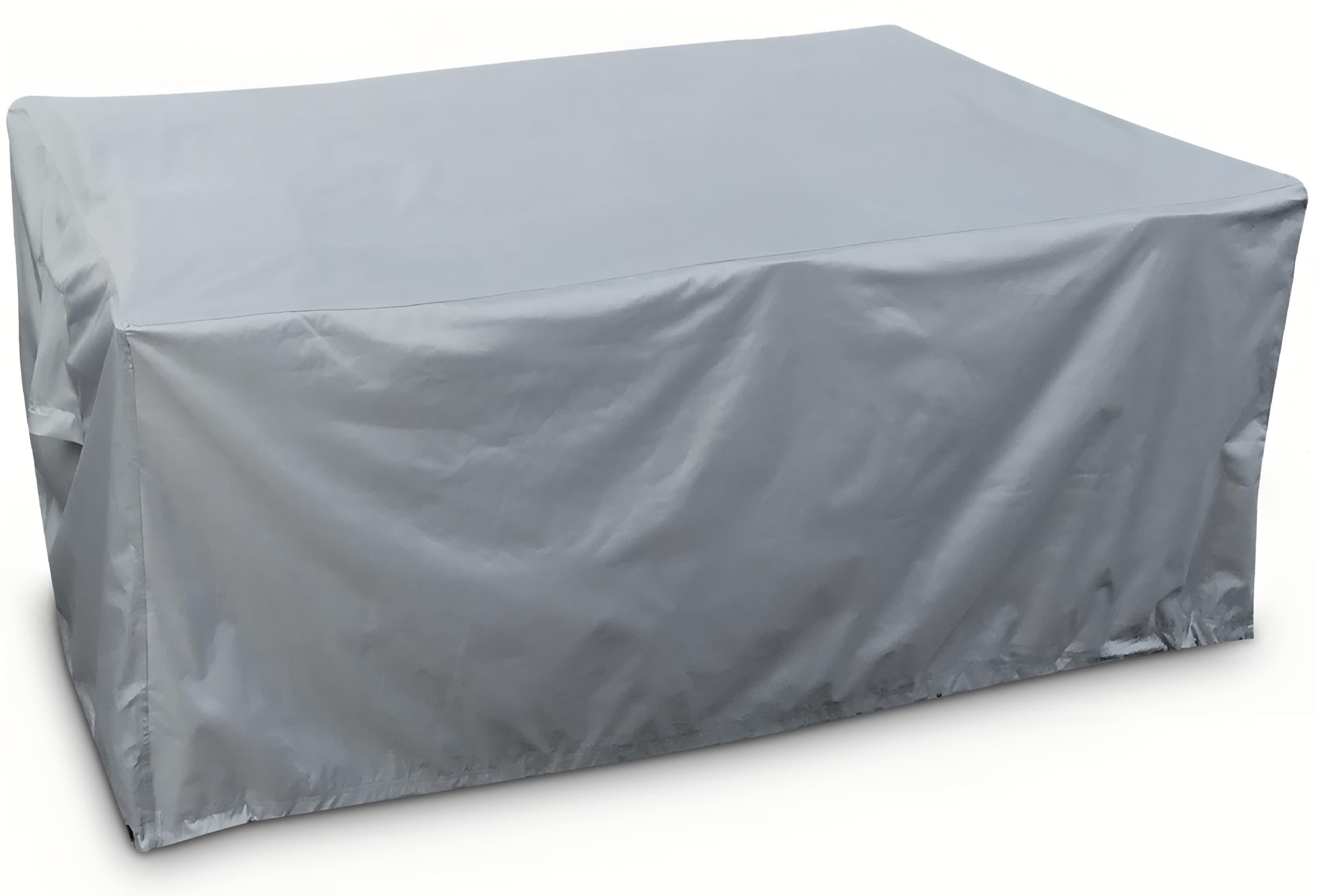 Kingsbridge Rectangular Garden Furniture Table Cover 600D Heavy Duty Fabric, Double Stitching, Waterproof, Anti UV