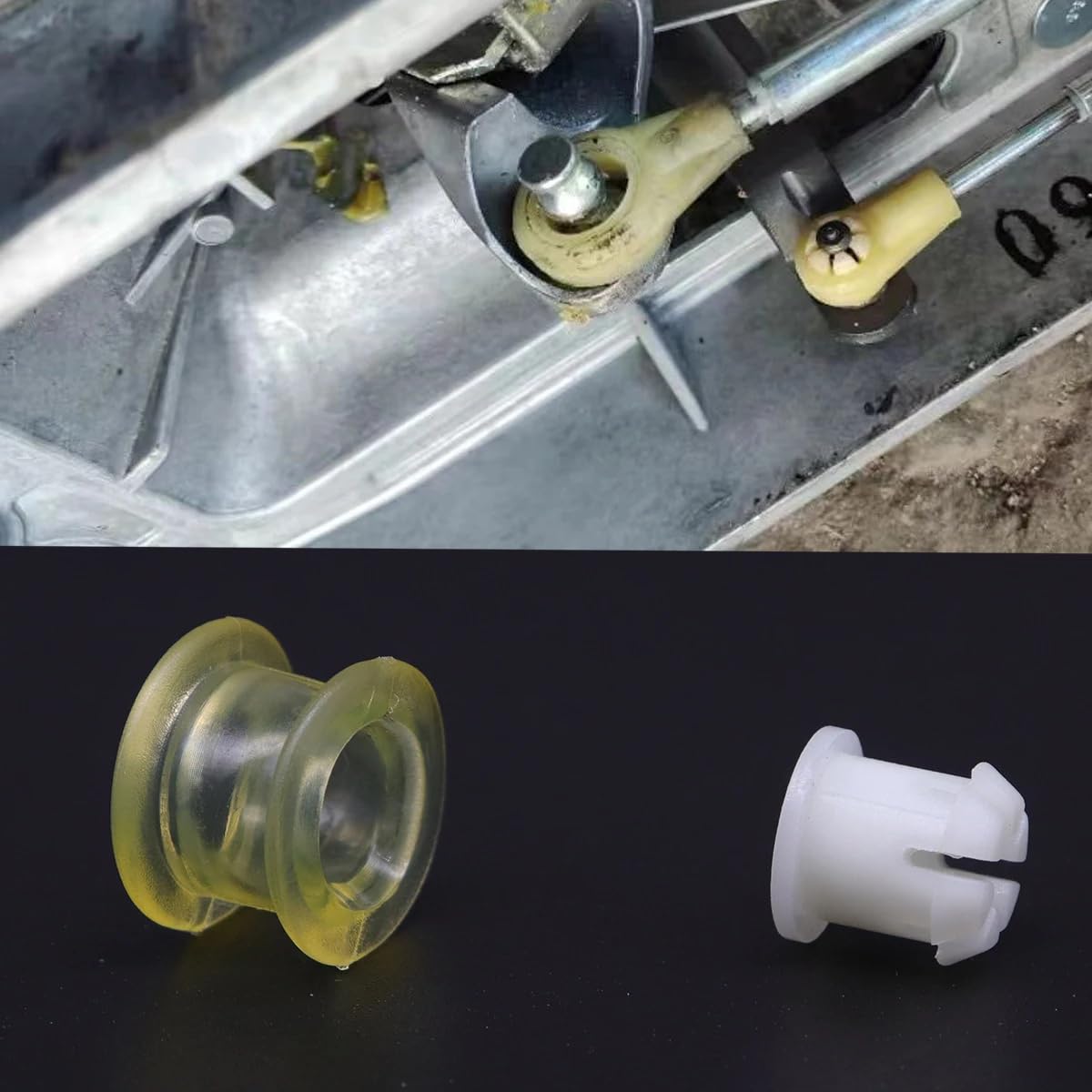 Kit boccola guarnizione asta leva cambio auto gomma compatibile Audi A3 A4 Volkswagen Golf Polo Bora Beetle MT trasmissione manuale