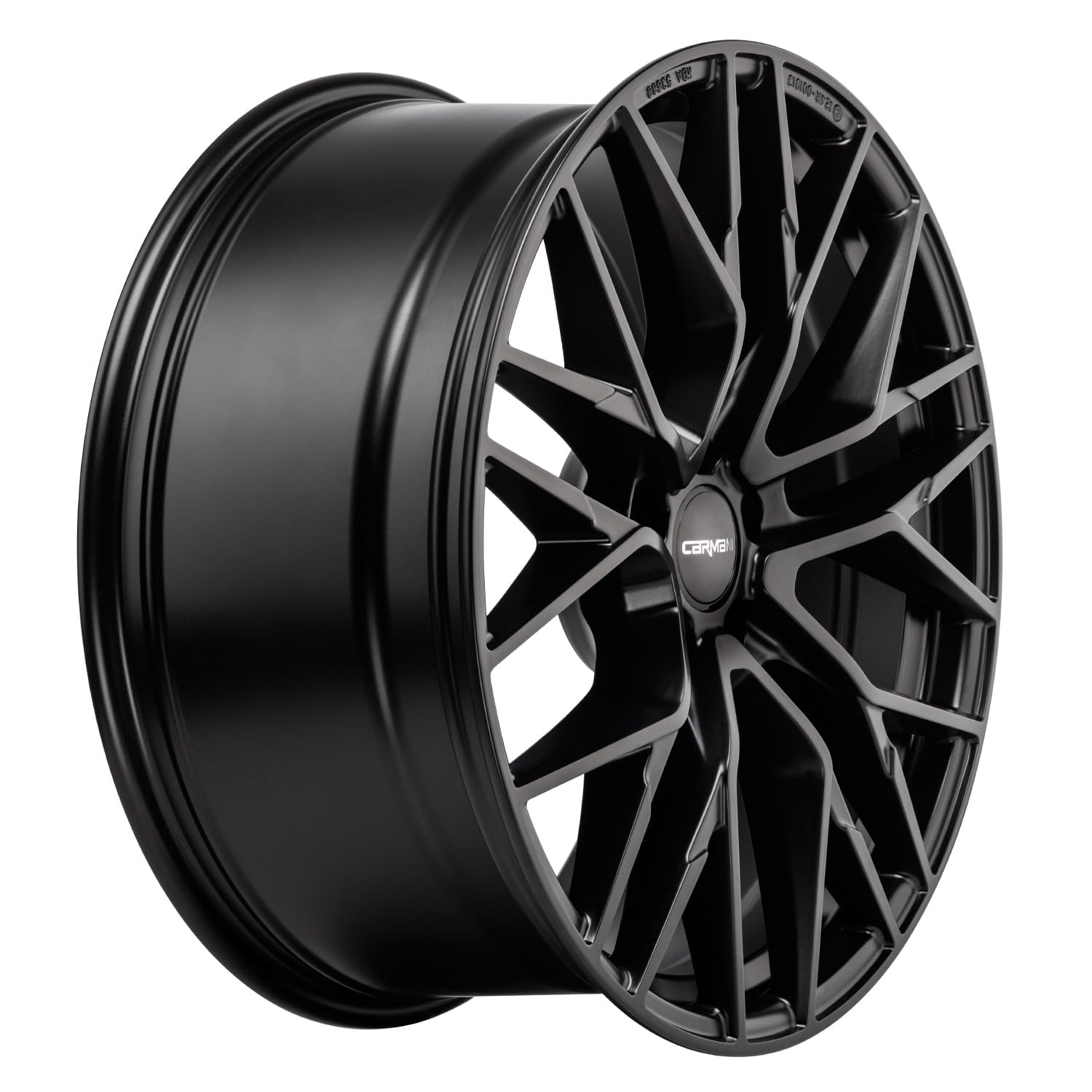 4x Carmani cerchi in alluminio 20 Ludwig 9.0x21 ET30 5x112 black matt