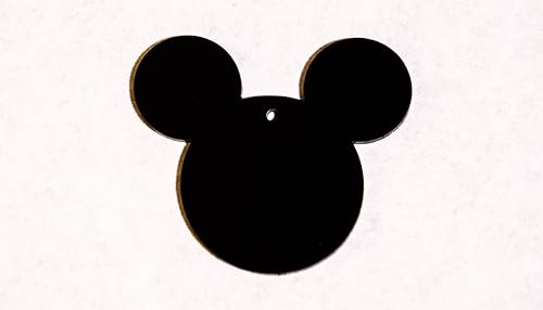 Miniatura 2 de 25 LLAVEROS ACRÍLICOS EN BLANCO MICKEY MOUSE TRANSPARENTE 18" DE ESPESOR (OPCIONAL LLAVERO)