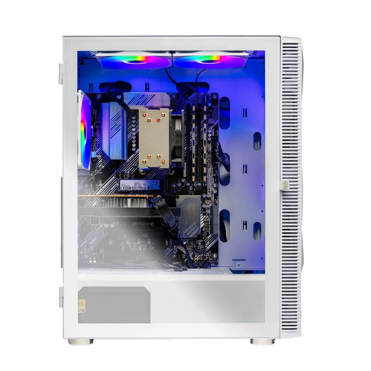 Skytech Gaming Storm Gaming PC AMD Ryzen 5 5500 3.6GHz, NVIDIA RTX 5060 Ti 8GB VRAM, SSD NVMe de 1 TB, 16GB DDR4 RAM 3200, 650 W Gold PSU, Wi-Fi 5, Windows 11, Ordenador