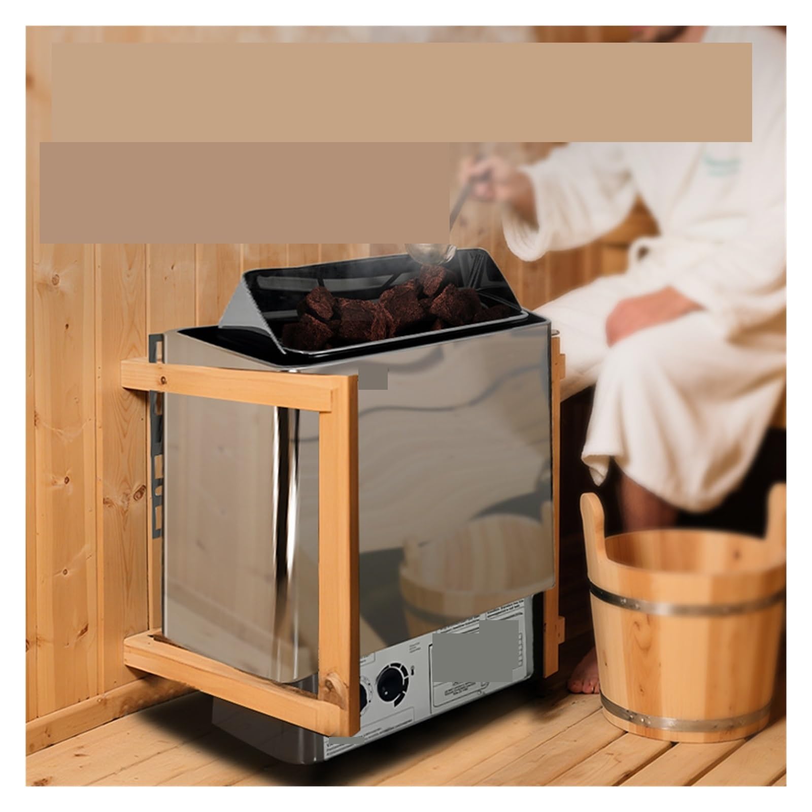 Piec do sauny, Sauna, sauna, piec, domowy, mały, ze stali nierdzewnej, parowy, ogrzewanie, sprzęt grzewczy, sucha, kocioł ścienny, stała temperatura do domu i hotelu(3k)