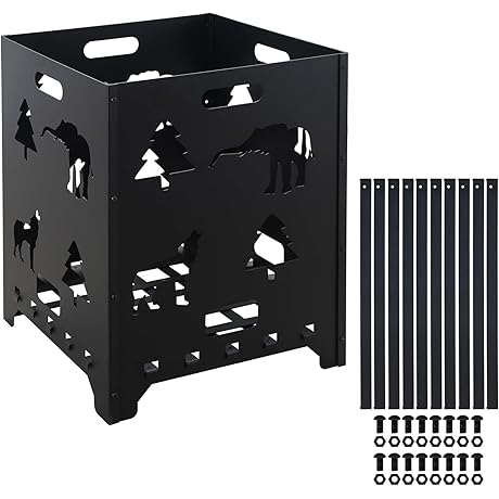 Trash Burning Barrels for Outside: Garden Waste Incinerator Burn Cage