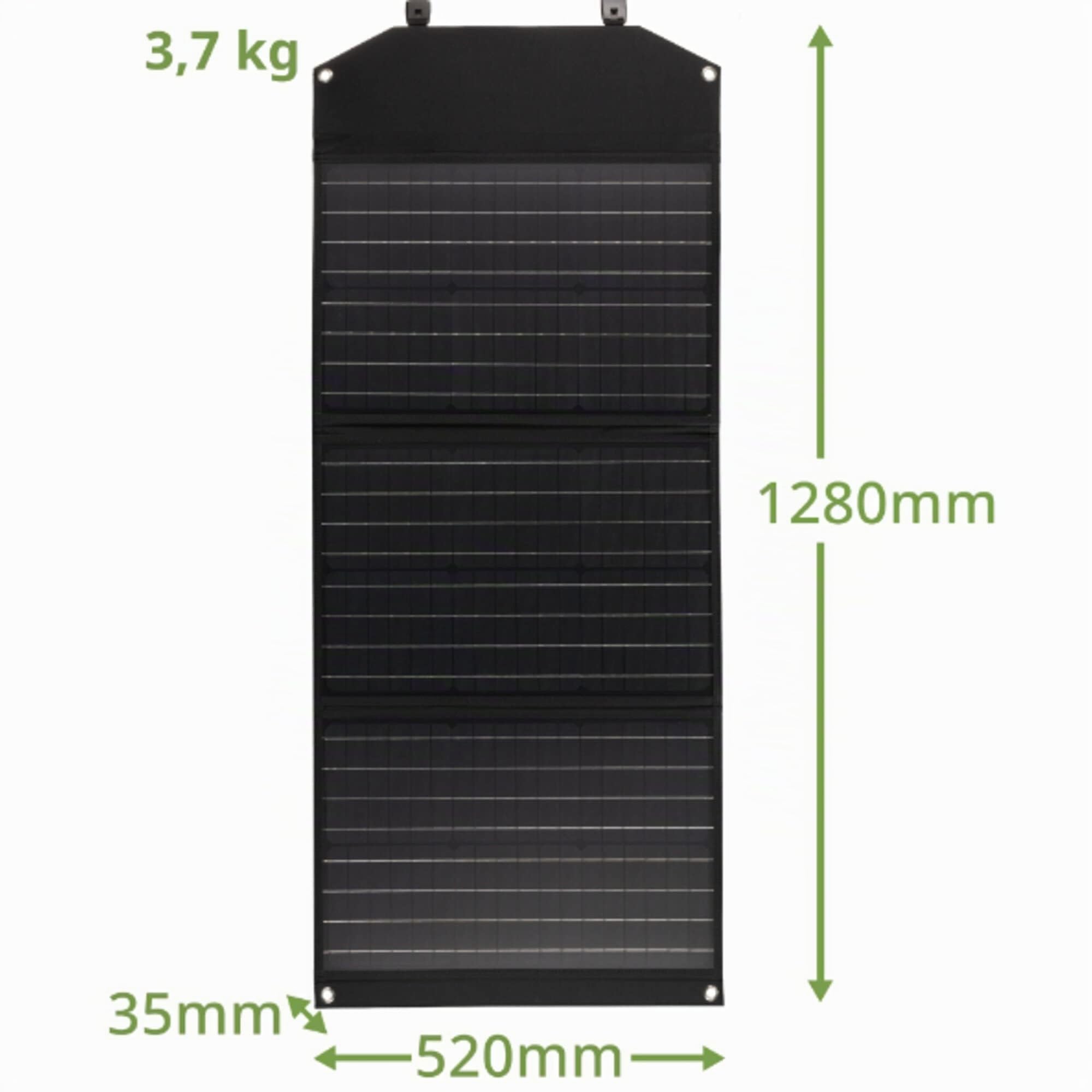 Bresser Cargador solar de 90 W con 1 CC y 3 puertos USB-A, incluye conector USB-A hembra con QC3.0 para carga rápida, panel solar como cargador para smartphones, estaciones de alimentación, etc.