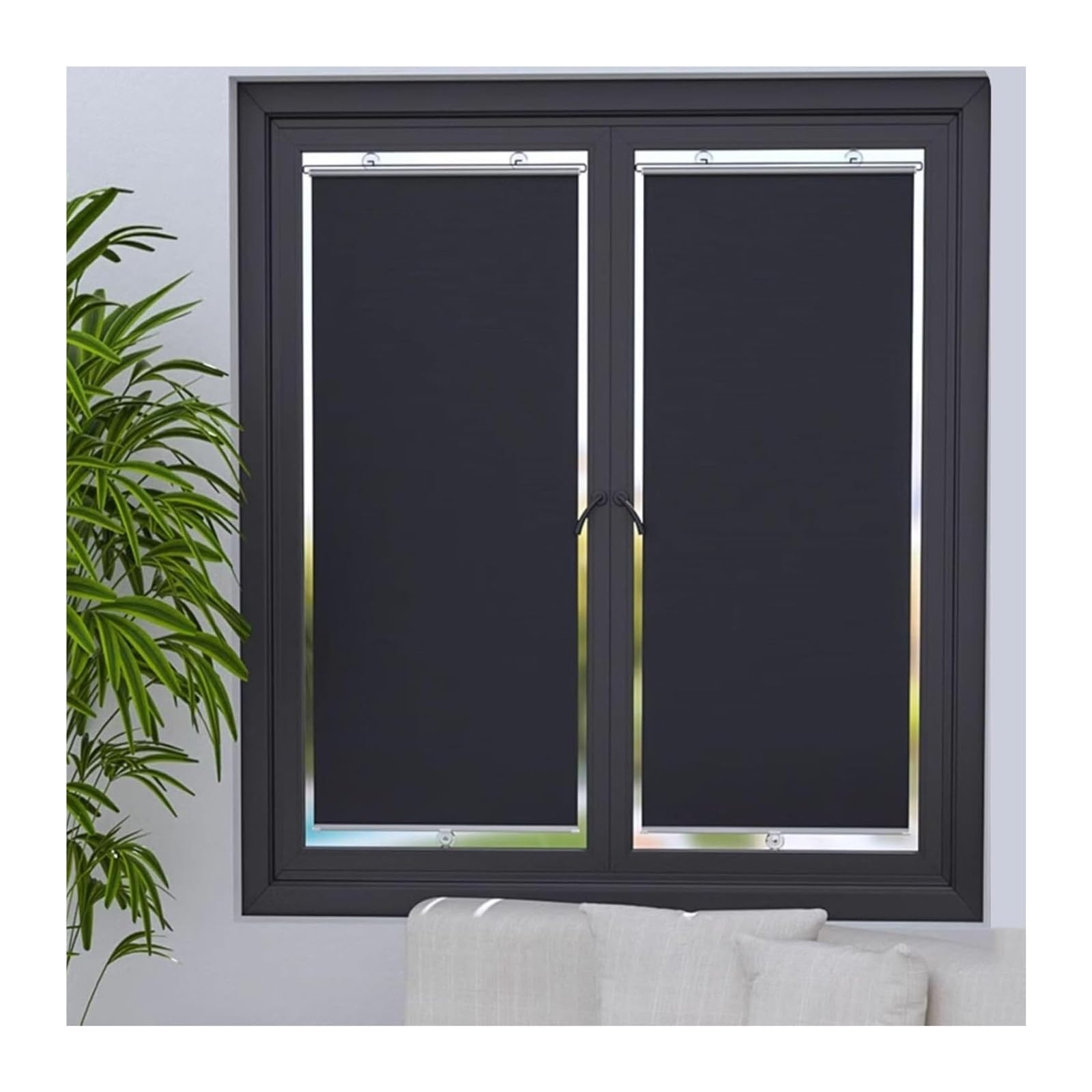 BTYQKZVPM PVC Portable Roller Blind