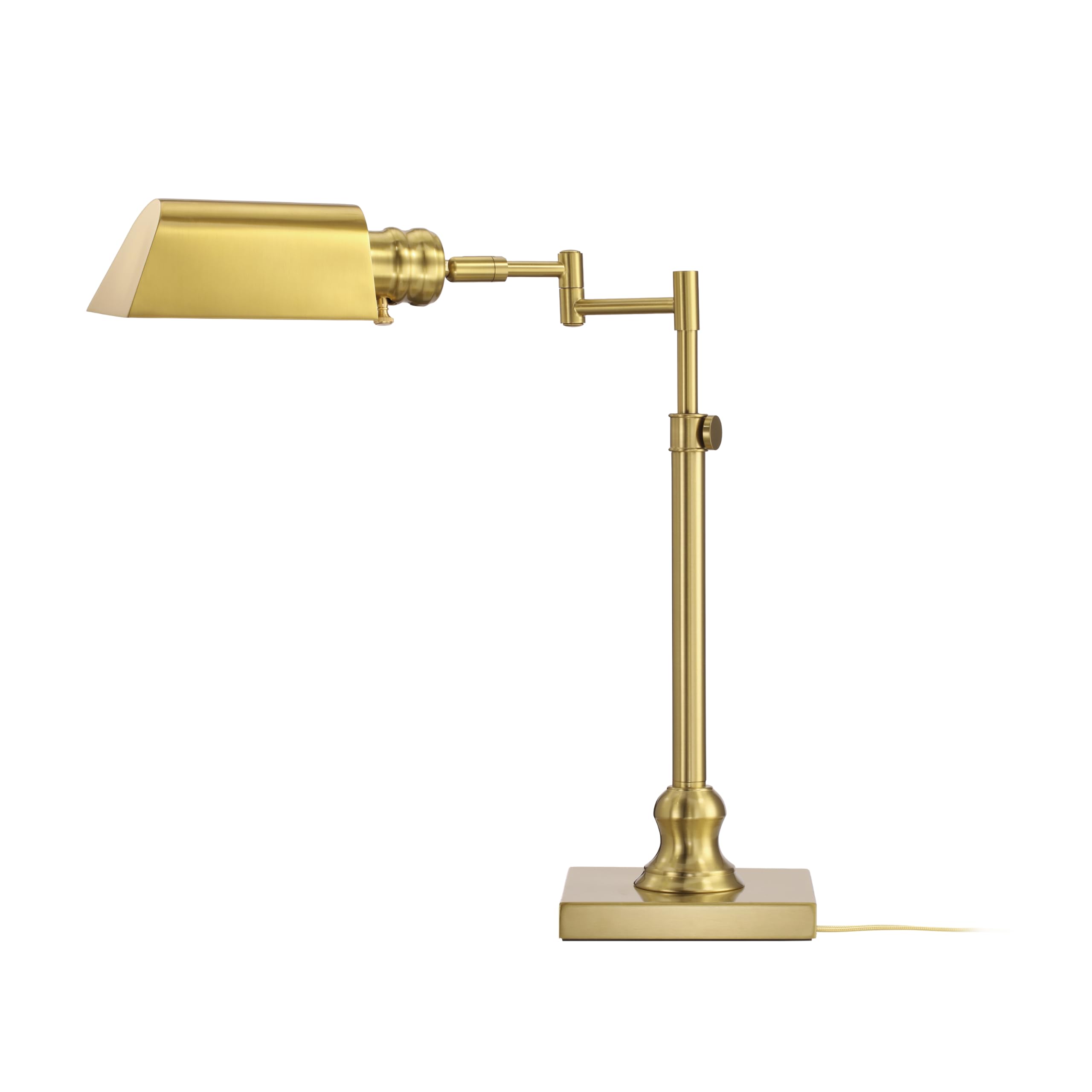 O'Bright Arcadia Pharmacy Desk Lamp, Antique Brass