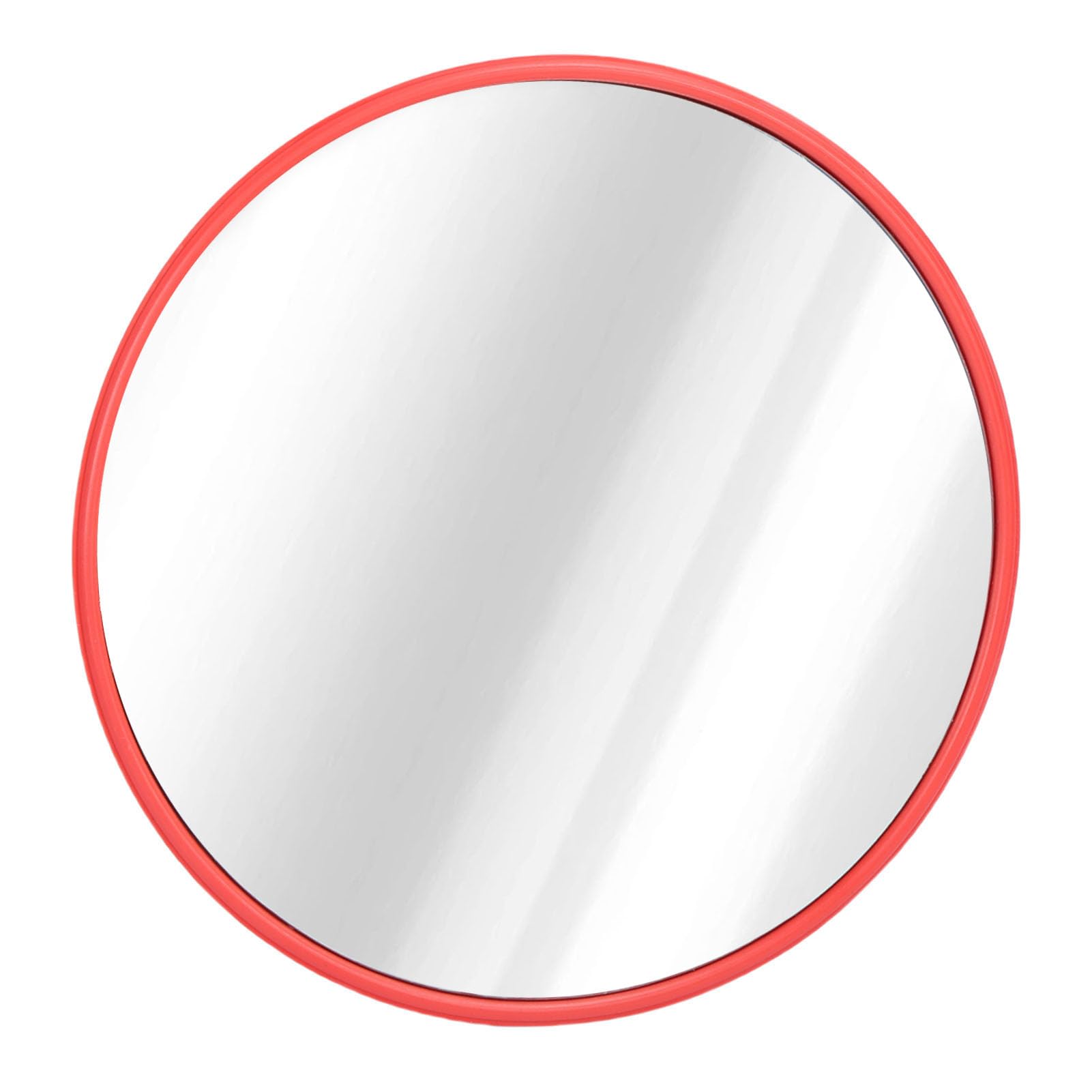 Dioche Espejo de Tráfico Convexo de Gran Angular Montado - Espejo de Seguridad de Esquina Montado en la Pared de Visibilidad Mejorada con Soporte para Garaje, Punto Ciego y Almacén (60cm)