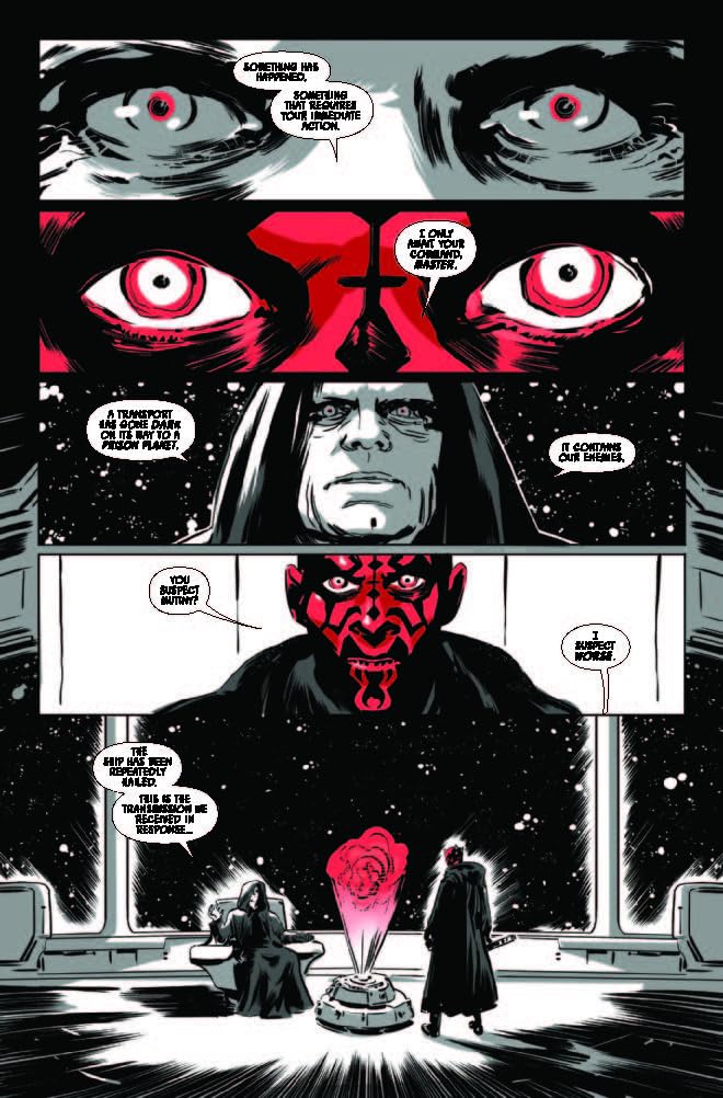 Star Wars: Darth Maul - Black, White & Red: 1