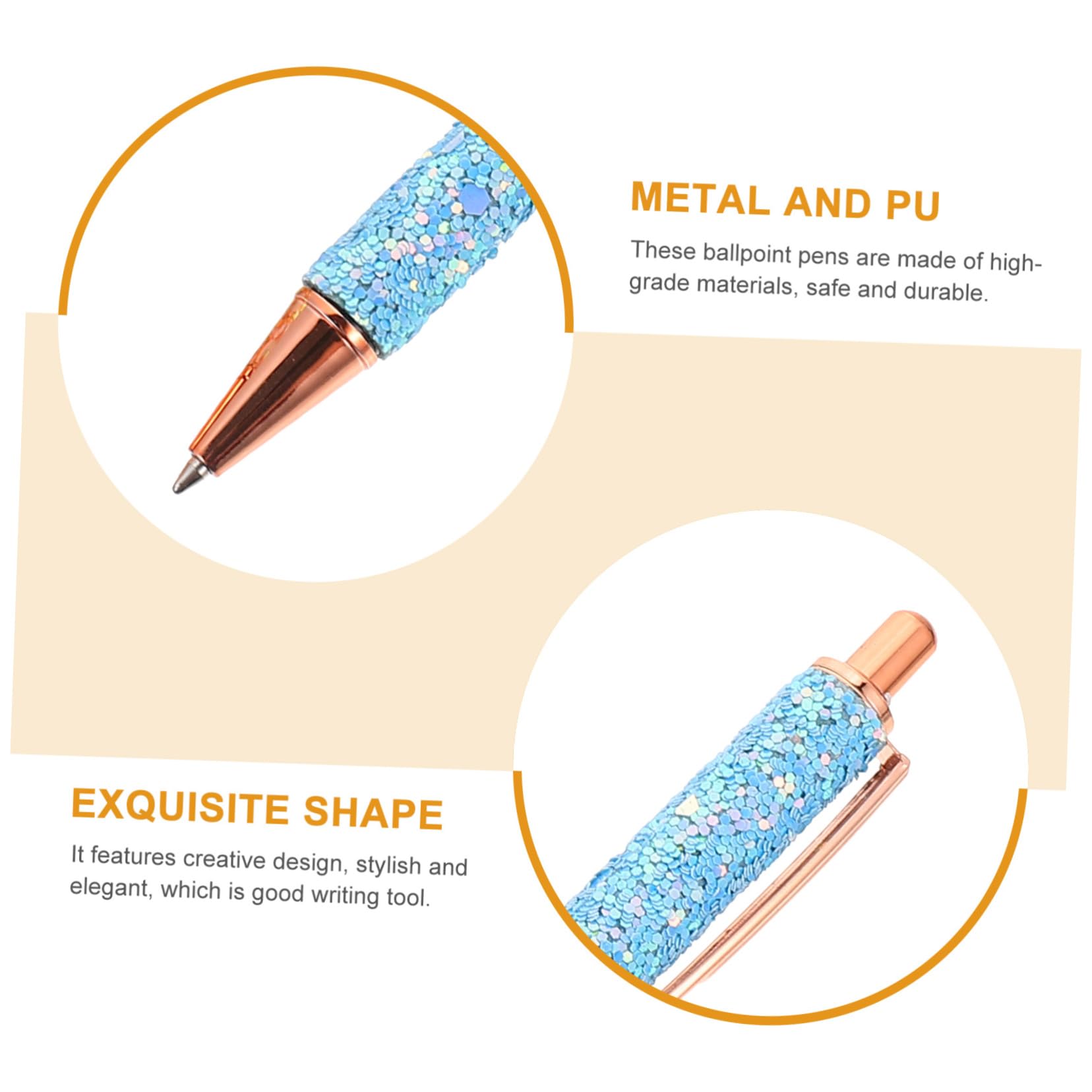 Lurrose Lot De 4 Stylos À Bille Colorés Pour Entreprise Écriture Fluide Nouveauté Publicité Robustes Et Confortables Pour Un Usage Quotidien 4 Pièces X 4