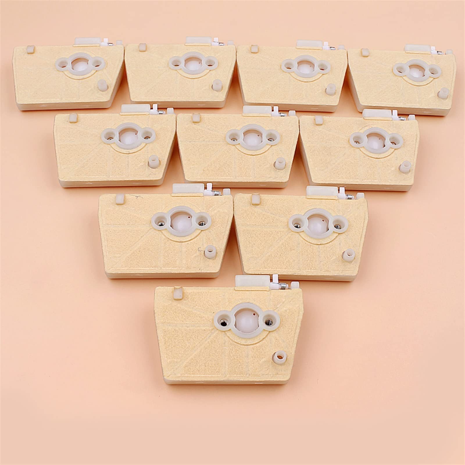 IWBR 10 unids/Lote Filtro de Aire Apto for STIHL 038 MS380 MS381 MS 380 381 repuestos de Motosierra de Gasolina 11191201607