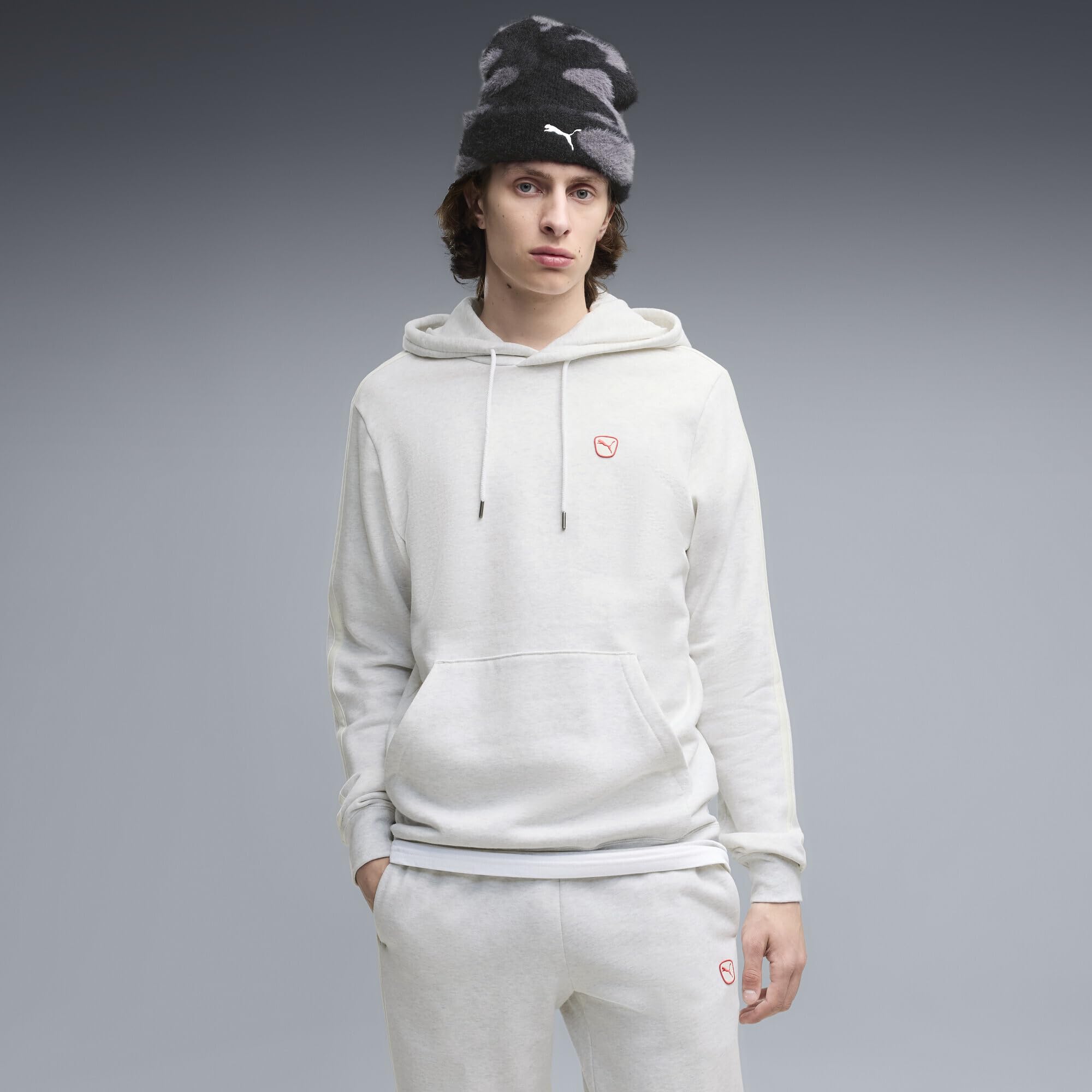 PUMA Sudadera de Felpa con Capucha Essentials Elevated Hombre