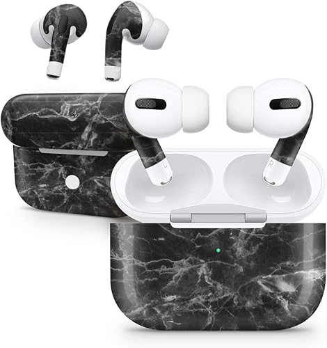 Miniatura 10 de DesignSkinz - Compatible con AirPods Pro 2 - Adhesivo protector de vinilo resistente a los arañazos - Naranja quemado sólido Naranja quemado