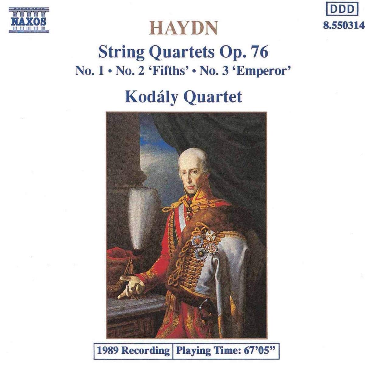 Haydn: String Quartets Op. 76 Nos. 1-3